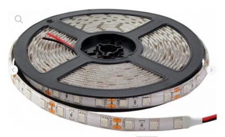 4843 LED TRAKA 5050 60SMD/M RED14.4w/m 12v  WARWEPROF